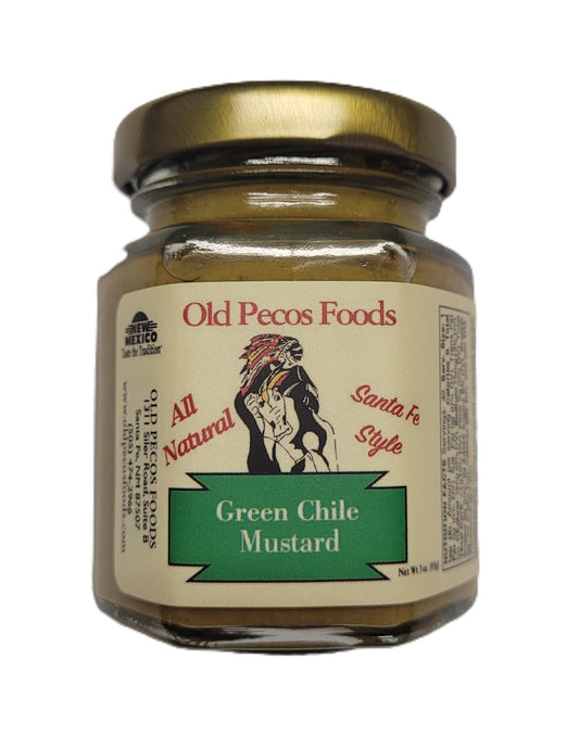 New Mexico Green Chile Mustard 3oz