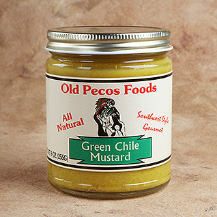 New Mexico Green Chile Mustard 9oz