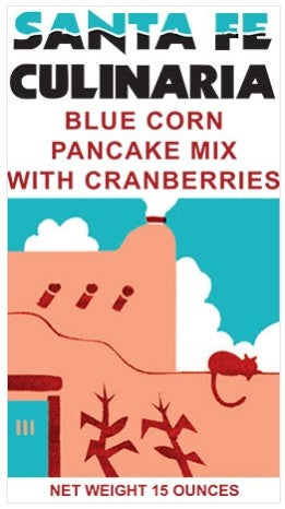 Blue Corn Pancake Mix with Cranberries 15oz (425g)